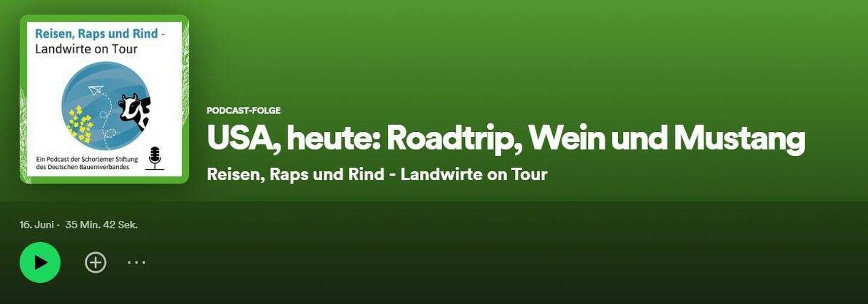 Reisen, Raps und Rind – Landwirte on Tour