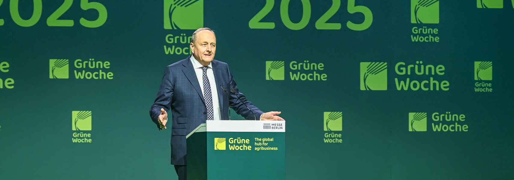 Bauernverbandspräsident zur Eröffnung der Grünen Woche 2025