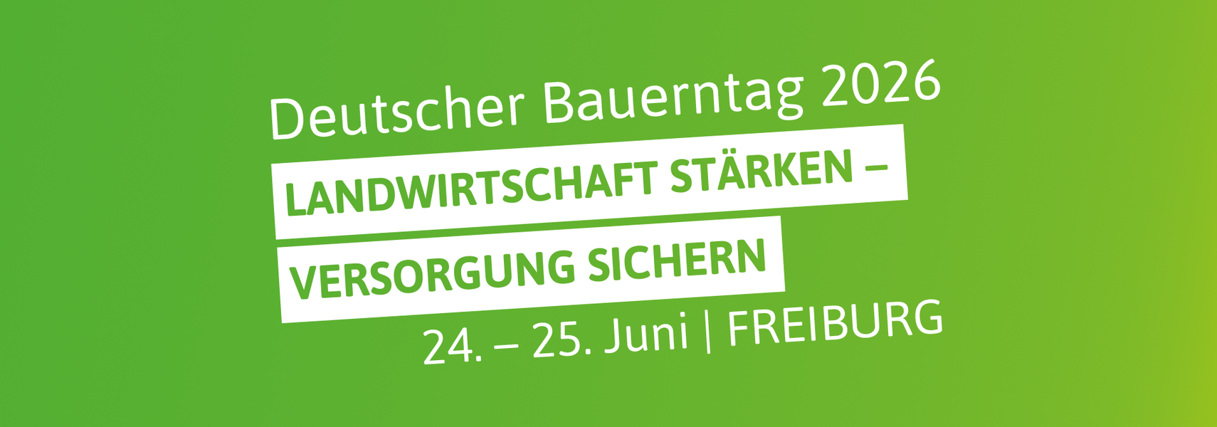 Deutscher Bauerntag 2026