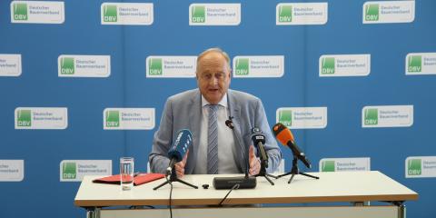 Pressekonferenz zur Erntebilanz 2026 Joachim Rukwied