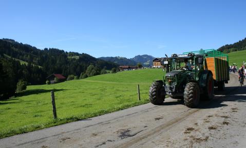 Traktor, ländlicher Raum