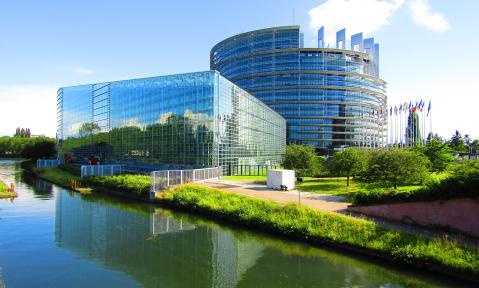 Europäisches Parlament in Strassburg
