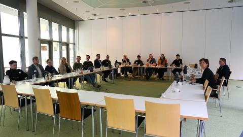 DBVnext 2026 /Besprechung mit Stefanie Sabet, Generalsekretärin des Deutschen Bauernverbandes