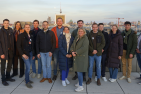 DBVnext Treffen in Berlin auf der Terrasse des Reichstagsgebäudes